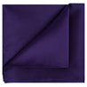 Purple Satin Pocket Square - Tie, bowtie, pocket square  | Kissties