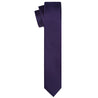Purple Satin Tie - Tie, bowtie, pocket square  | Kissties