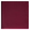 Burgundy Satin Pocket Square