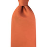 Copper Brown Satin Tie