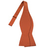 Copper Brown Satin Bowtie - Tie, bowtie, pocket square  | Kissties