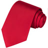Scarlet Satin Tie