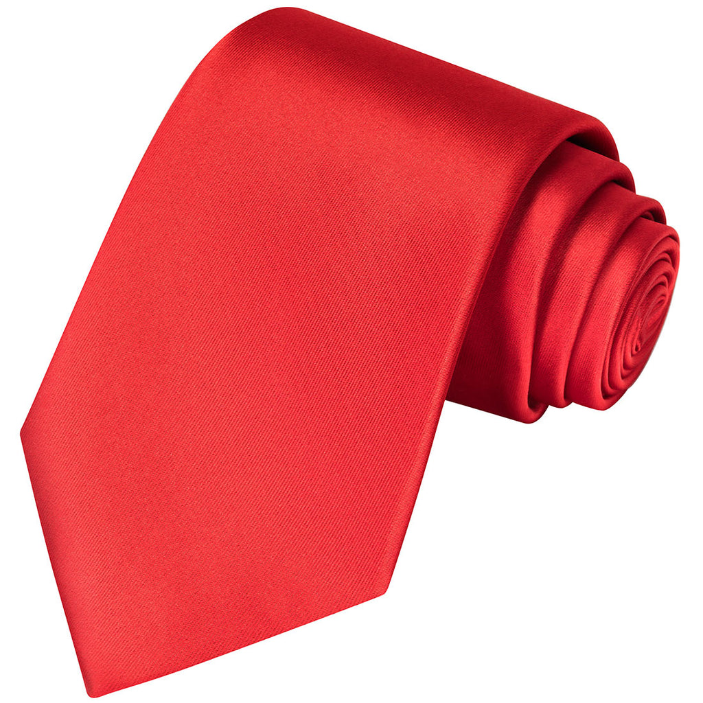 Red Satin Tie