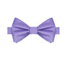 Lavender Satin Bowtie - Tie, bowtie, pocket square  | Kissties