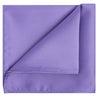 Lavender Satin Pocket Square - Tie, bowtie, pocket square  | Kissties