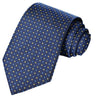 Prussian-Deep Sky-Bumblebee Blue Polka Dot Tie - Tie, bowtie, pocket square  | Kissties