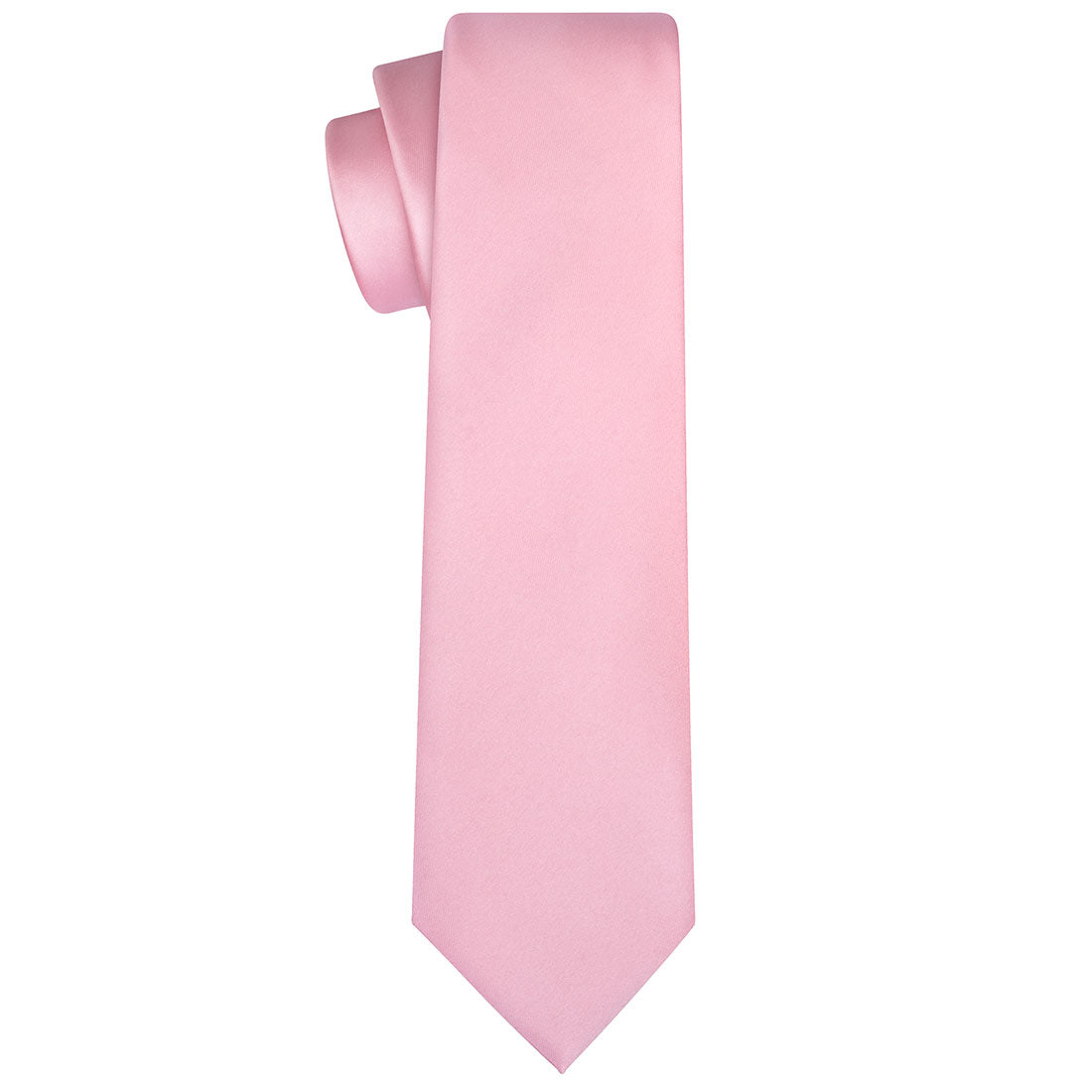 Rosy Pink Silk Tie - Tie, bowtie, pocket square  | Kissties