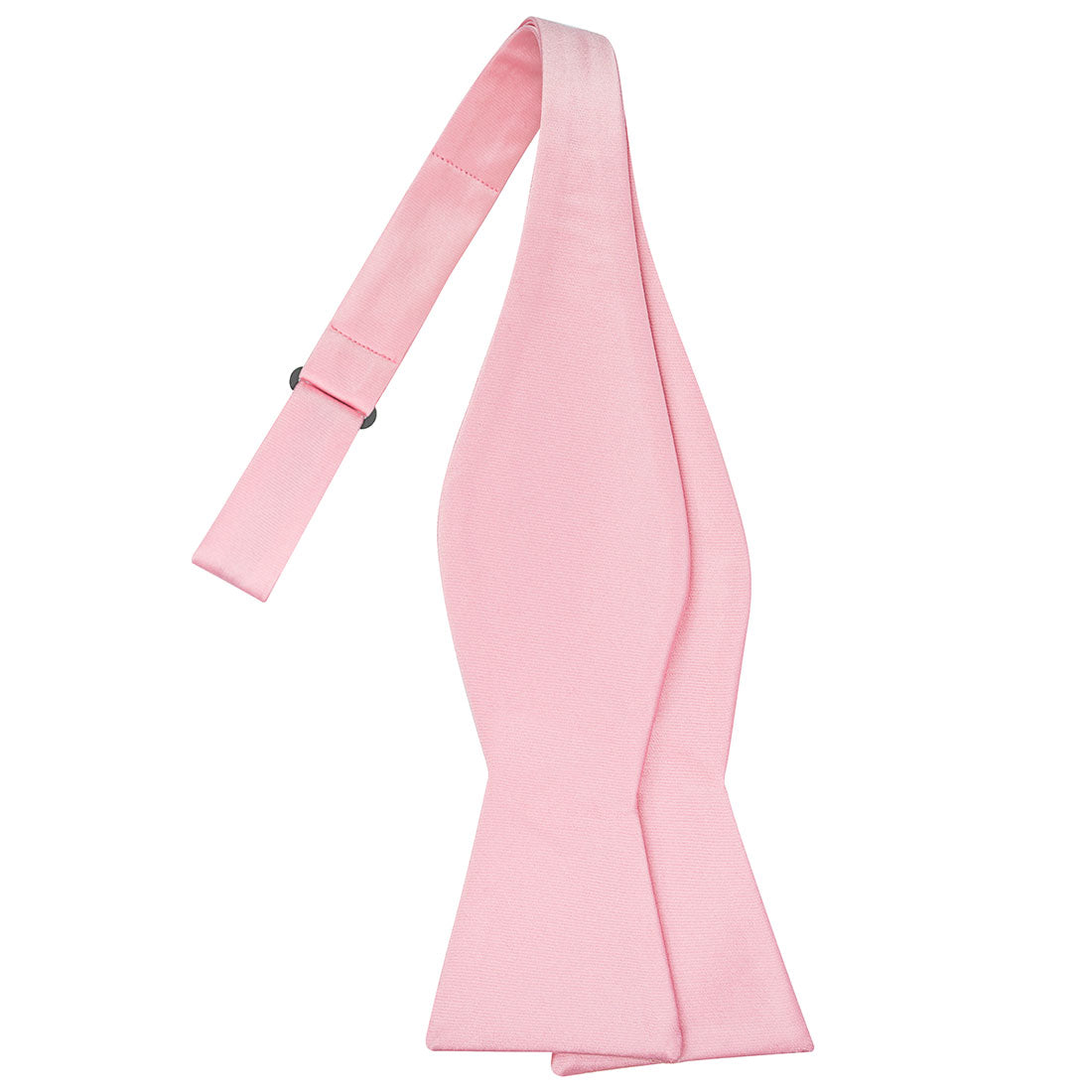 Rosy Pink Satin Bowtie - Tie, bowtie, pocket square  | Kissties