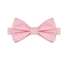 Rosy Pink Satin Bowtie - Tie, bowtie, pocket square  | Kissties