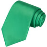 Emerald Green Satin Tie