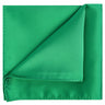 Emerald Green Satin Pocket Square - Tie, bowtie, pocket square  | Kissties