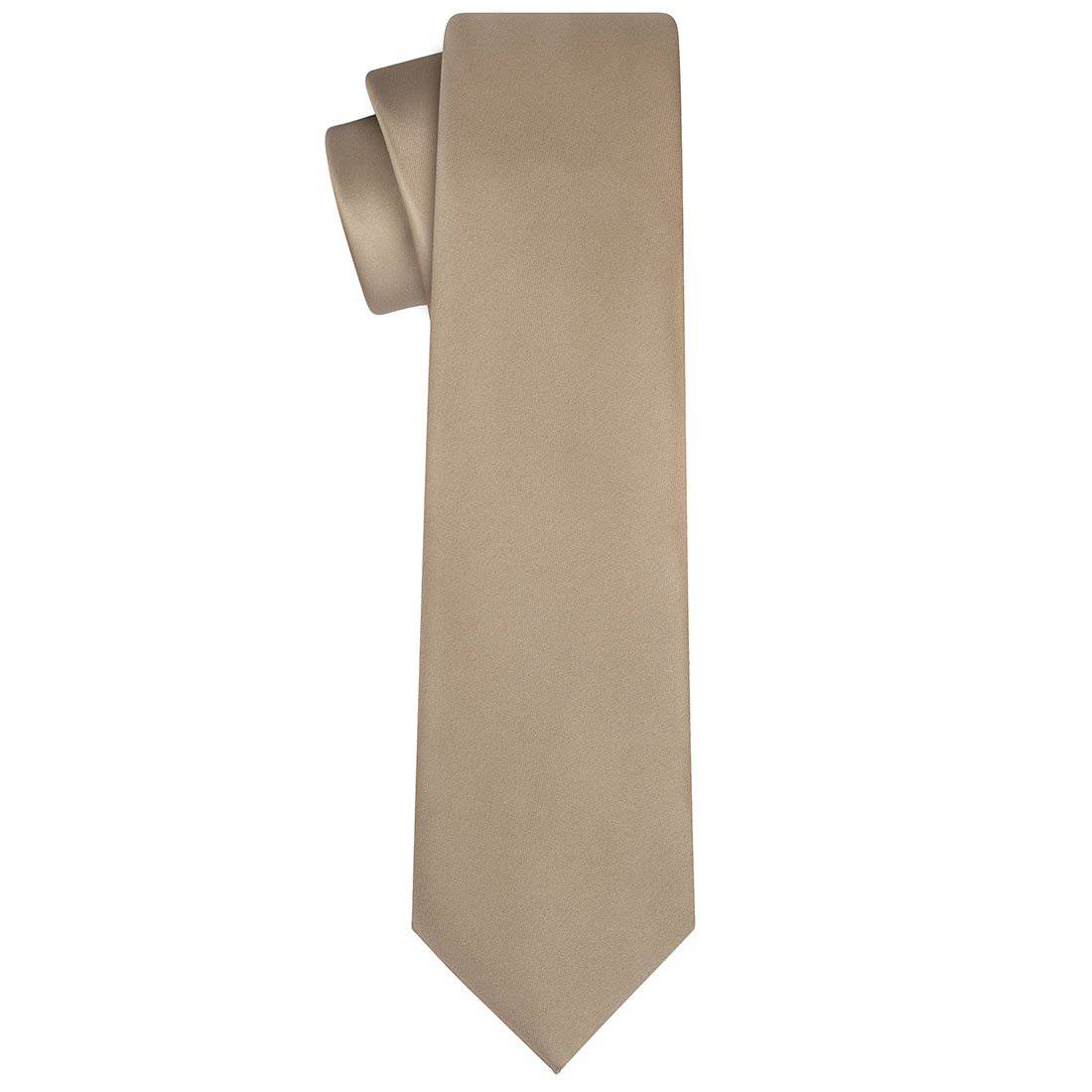 dark tan tie