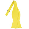 Sunflower Yellow Satin Bowtie - Tie, bowtie, pocket square  | Kissties