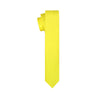 Sunflower Yellow Satin Tie - Tie, bowtie, pocket square  | Kissties