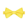 Sunflower Yellow Satin Bowtie - Tie, bowtie, pocket square  | Kissties