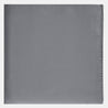 Gray Satin Pocket Square