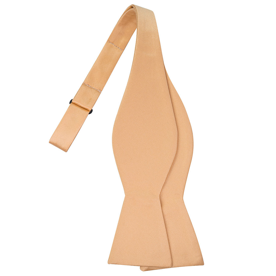 Champagne Gold Satin Bowtie - Tie, bowtie, pocket square  | Kissties