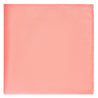 Peach Satin Pocket Square