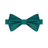 Hunter Green Satin Bowtie - Tie, bowtie, pocket square  | Kissties