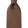 Chocolate Brown Satin Tie