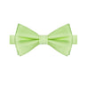 Lime Green Satin Bowtie - Tie, bowtie, pocket square  | Kissties