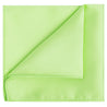Lime Green Satin Pocket Square - Tie, bowtie, pocket square  | Kissties