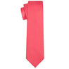 Coral Satin Tie - Tie, bowtie, pocket square  | Kissties