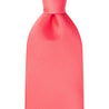 Coral Silk Tie