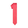Coral Satin Tie - Tie, bowtie, pocket square  | Kissties