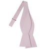 Dusty Rose Satin Bow Tie - Tie, bowtie, pocket square  | Kissties