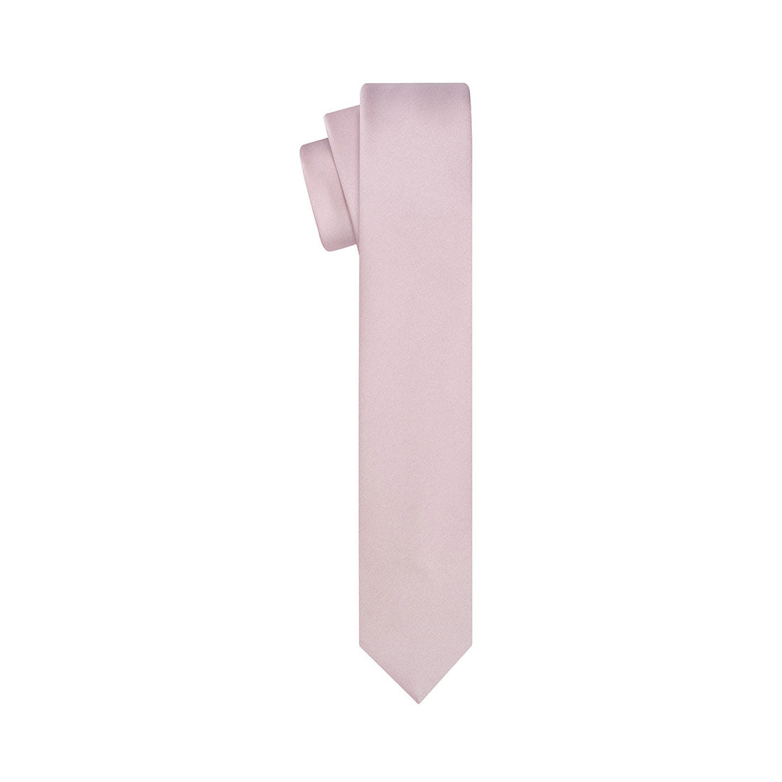 Dusty Rose Satin Tie - Tie, bowtie, pocket square  | Kissties