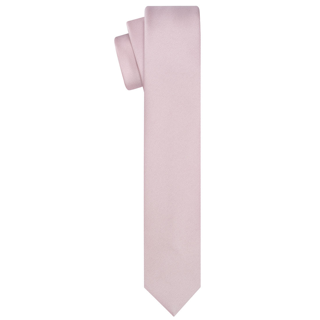 Dusty Rose Satin Tie - Tie, bowtie, pocket square  | Kissties