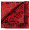 Ruby Paisley Pocket Square - Tie, bowtie, pocket square  | Kissties
