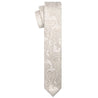 Ivory Paisley Tie - Tie, bowtie, pocket square  | Kissties