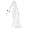 White Paisley Bowtie - Tie, bowtie, pocket square  | Kissties