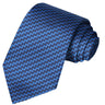 Zigzag Lapis-Admiral Blue Striped Tie - Tie, bowtie, pocket square  | Kissties