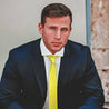 Sunflower Yellow Satin Tie - Tie, bowtie, pocket square  | Kissties