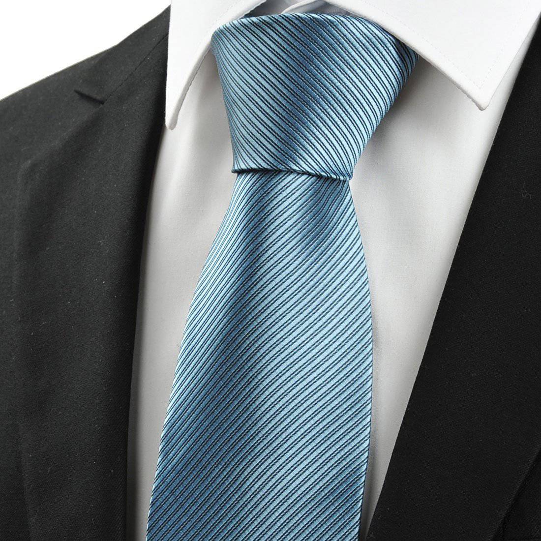 Opal Striped Tie - Tie, bowtie, pocket square  | Kissties