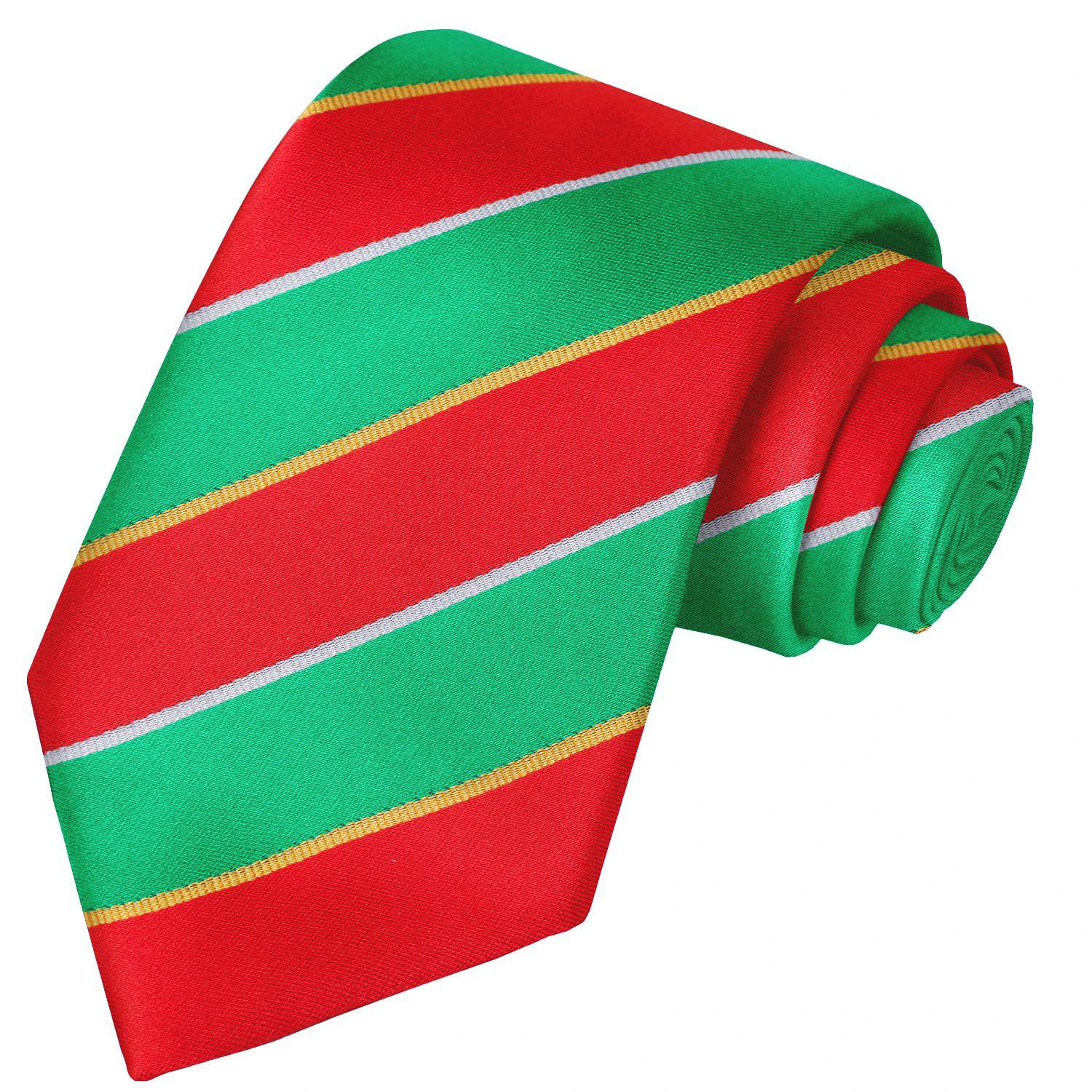 Cane Christmas Tie - Tie, bowtie, pocket square  | Kissties