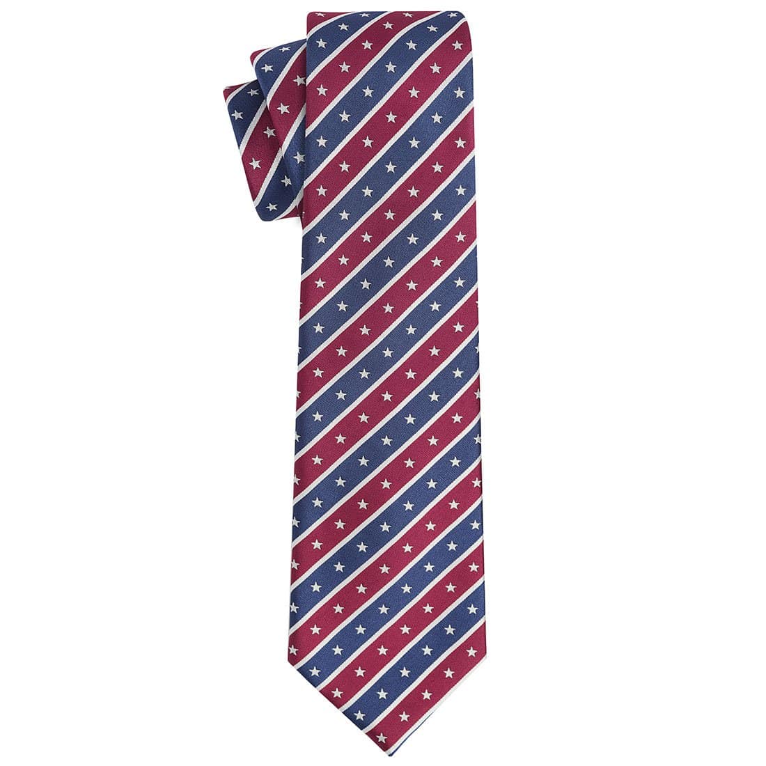 Patriot Sisson Tie, standard and extra long - Tie, bowtie, pocket square  | Kissties