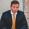 Orange Silk Tie - Tie, bowtie, pocket square  | Kissties